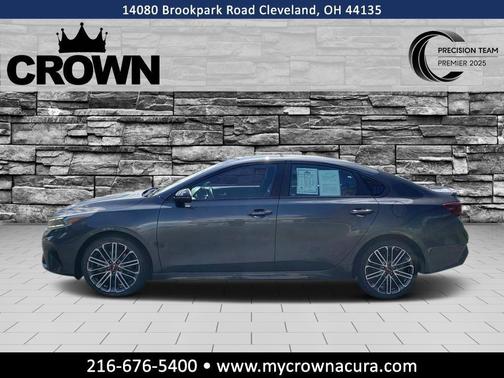 Gravity Gray 2023 Kia Forte GT