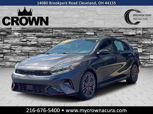 Gravity Gray 2023 Kia Forte GT