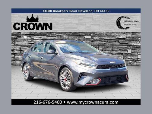 Gravity Gray 2023 Kia Forte GT