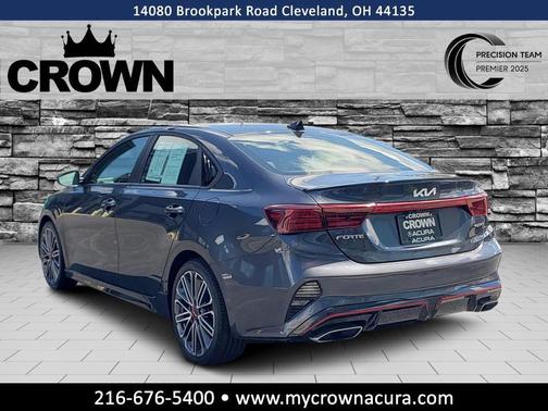 Gravity Gray 2023 Kia Forte GT
