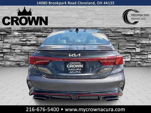 Gravity Gray 2023 Kia Forte GT