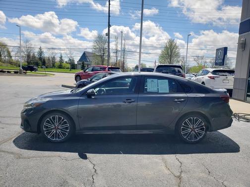 Gravity Gray 2023 Kia Forte GT