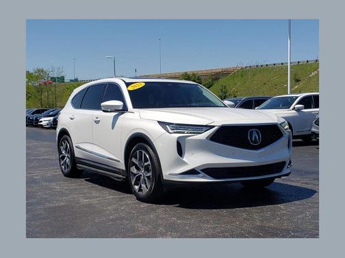 Platinum White Pearl 2023 Acura MDX Technology Package