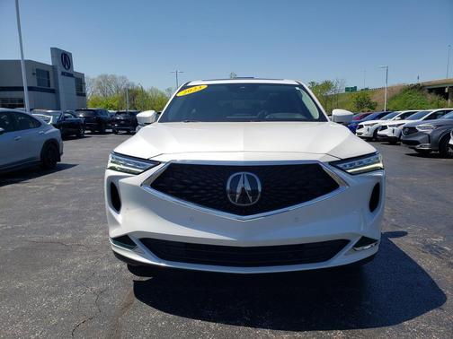 Platinum White Pearl 2023 Acura MDX Technology Package