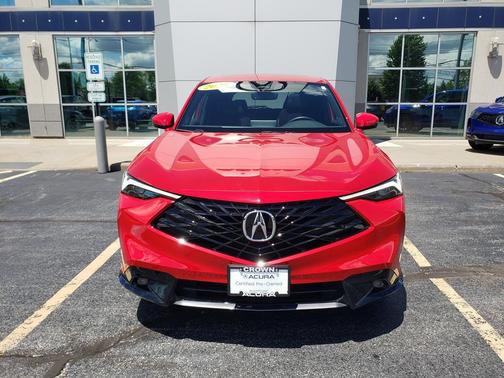 Milano Red 2025 Acura ADX A-Spec