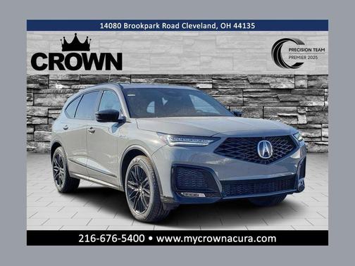 Gray / Black 2026 Acura MDX A-SPEC Advance Package
