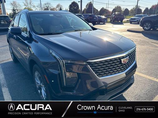 Midnight Sky Metallic 2024 Cadillac XT4 Premium Luxury