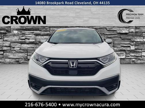 Platinum White Pearl 2021 Honda CR-V AWD EX