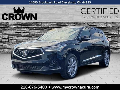 Majestic Black Pearl 2023 Acura RDX Base