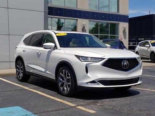 Platinum White Pearl 2024 Acura MDX Technology Package