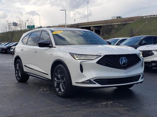 Platinum White Pearl 2023 Acura MDX A-SPEC