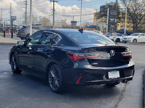 Majestic Black Pearl 2021 Acura ILX Technology Package