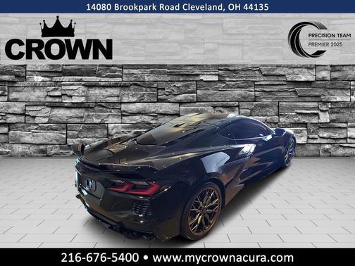 Black 2024 Chevrolet Corvette Stingray w/3LT