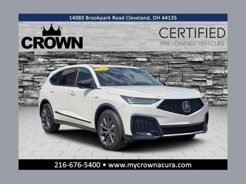Platinum White Pearl 2026 Acura MDX A-SPEC