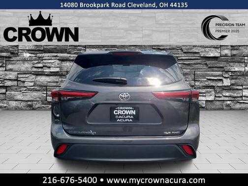 Magnetic Gray Metallic 2023 Toyota Highlander XLE