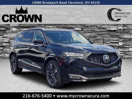 Black 2026 Acura MDX Advance Package
