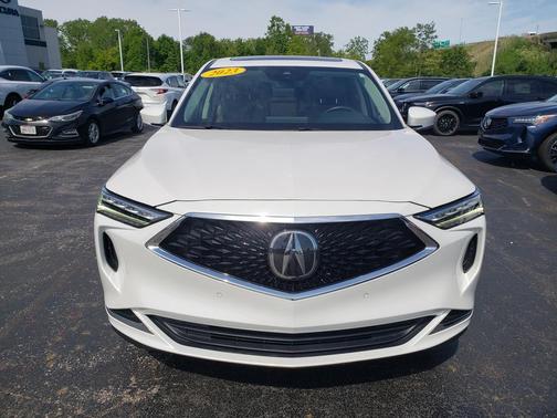 Platinum White Pearl 2023 Acura MDX Technology Package