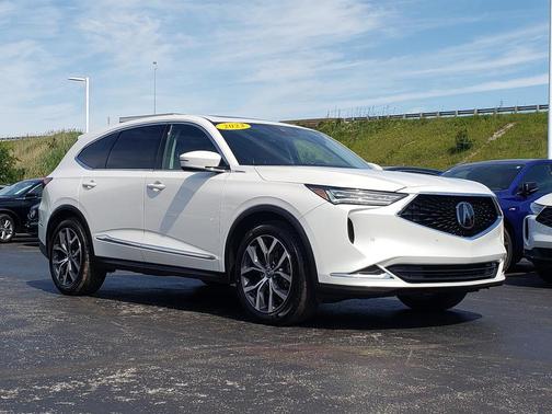 Platinum White Pearl 2023 Acura MDX Technology Package