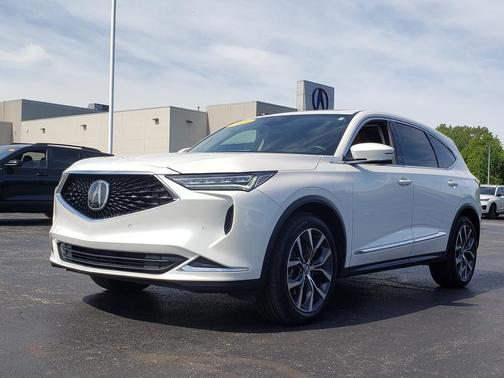 Platinum White Pearl 2023 Acura MDX Technology Package