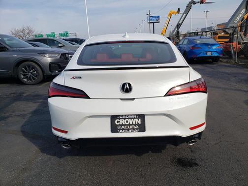 White / Red 2026 Acura Integra FWD A-Spec