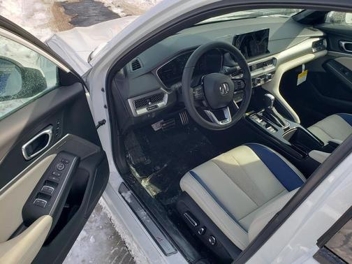 Platinum White Pearl 2026 Acura Integra FWD A-Spec with Technology
