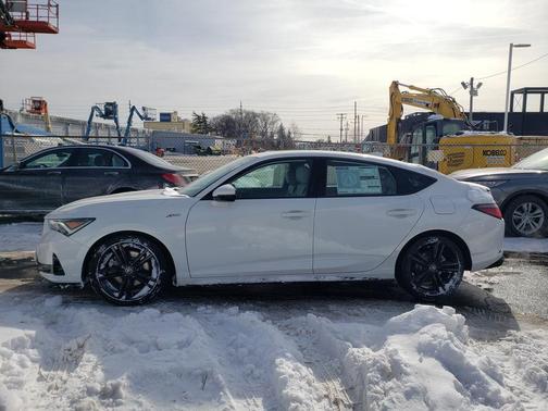 Platinum White Pearl 2026 Acura Integra FWD A-Spec with Technology