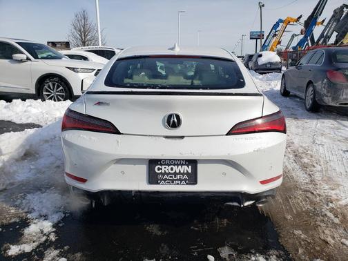 Platinum White Pearl 2026 Acura Integra FWD A-Spec with Technology
