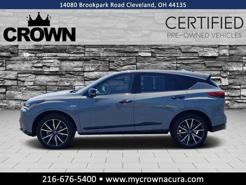 Urban Gray Pearl 2026 Acura RDX A-Spec Advance Package