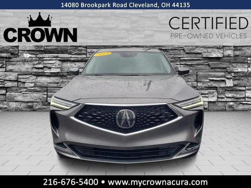 Liquid Carbon Metallic 2023 Acura MDX Standard