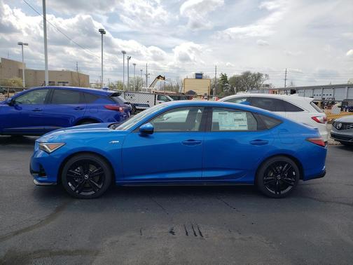 Double Apex Blue Pearl 2026 Acura Integra FWD A-Spec with Technology