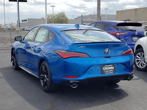 Double Apex Blue Pearl 2026 Acura Integra FWD A-Spec with Technology