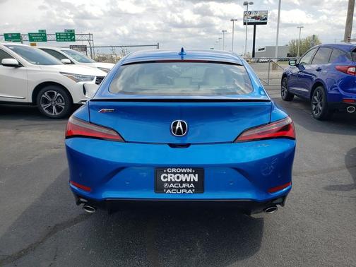 Double Apex Blue Pearl 2026 Acura Integra FWD A-Spec with Technology