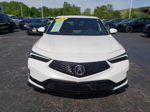 Platinum White Pearl 2026 Acura Integra FWD A-Spec
