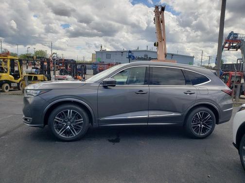 Gray / Black 2026 Acura MDX Advance Package