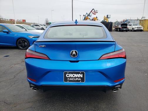 Double Apex Blue Pearl 2026 Acura Integra FWD A-Spec