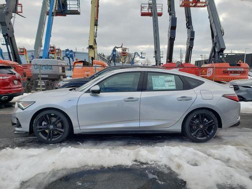 Solar Silver Metallic 2026 Acura Integra FWD A-Spec with Technology