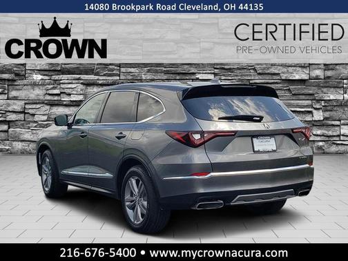 Liquid Carbon Metallic 2026 Acura MDX Standard