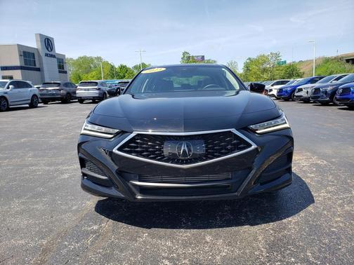 Majestic Black Pearl 2023 Acura TLX Technology