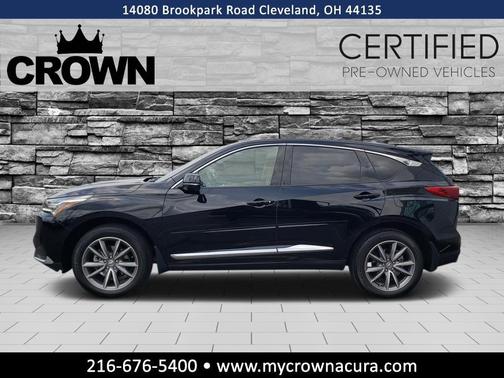 Majestic Black Pearl 2024 Acura RDX Technology Package