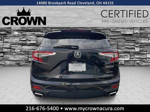 Majestic Black Pearl 2024 Acura RDX Technology Package
