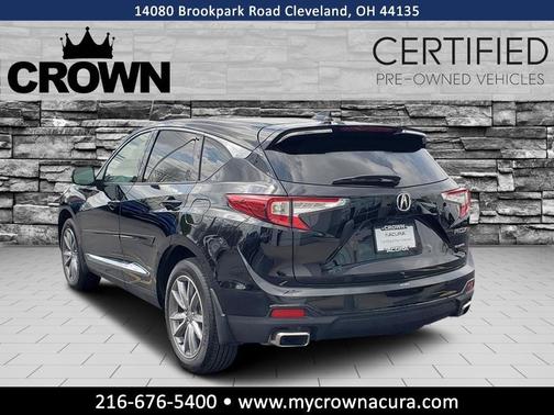 Majestic Black Pearl 2024 Acura RDX Technology Package