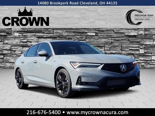 Gray / Black 2026 Acura Integra FWD A-Spec