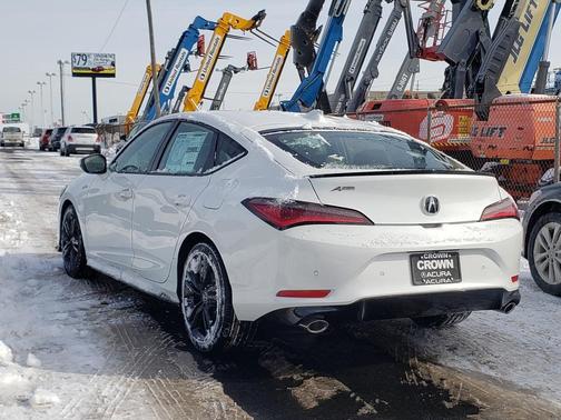 White / Black 2026 Acura Integra FWD A-Spec with Technology