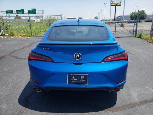 Double Apex Blue Pearl 2026 Acura Integra FWD A-Spec with Technology