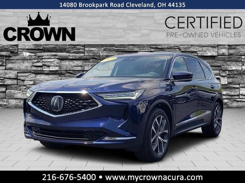 Fathom Blue Pearl 2023 Acura MDX Technology Package