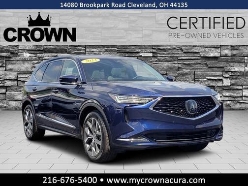Fathom Blue Pearl 2023 Acura MDX Technology Package