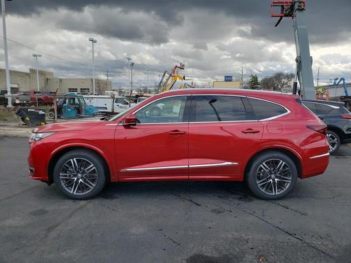 Red / Tan 2026 Acura MDX Advance Package