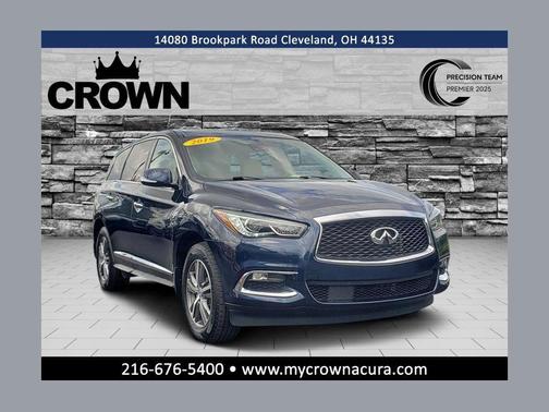 Hermosa Blue 2019 INFINITI QX60 Pure