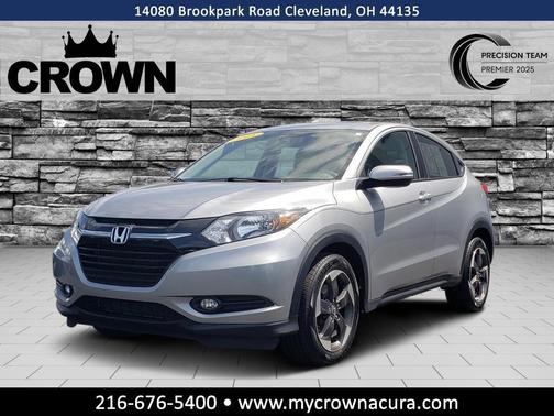 Lunar Silver Metallic 2018 Honda HR-V EX