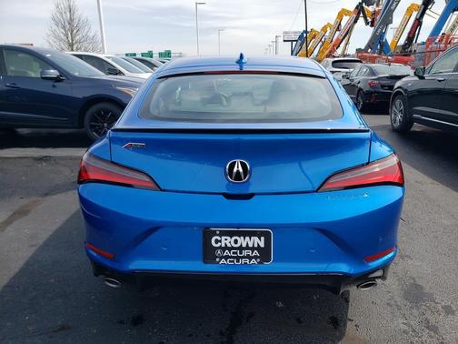 Double Apex Blue Pearl 2026 Acura Integra FWD A-Spec with Technology